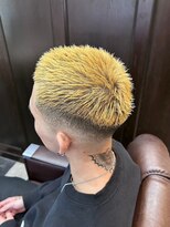 ミリオンバックス 神田店(Million Bucks) スパイキーショート/スペインカール<理容室>[メンズ/床屋/神田]
