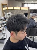 ツイストスパイラルパーマツイストパーマメンズパーマ刈り上げ