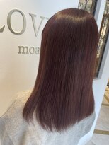 ラビスモア(Lovis moa)&nbsp;外ハネボブ/ホワイトブロンド/ワイドバングブルーブラック