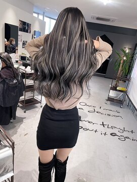 キング 枚方店(K!ng) 縮毛矯正髪質改善ハイライトレイヤーカット枚方美容室エクステ