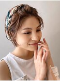 本八幡×市川×ヘアアレンジ×スカーフアレンジ