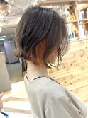【HAIR One木下】レイヤーボブくびれボブ外ハネインナーカラー