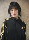 レイヤーカット/ウルフカット/くびれヘア/夏のヘアアレンジ