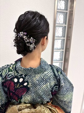 ウルー 自由が丘店(uruu) 【ヘアセット＋浴衣着付け】自由が丘/自由が丘駅/和装/早朝