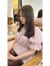 【平日限定Kaiki指名】カット＋透明感カラー＋トリートメント　￥8250