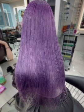ラピス 渋谷本店(Lapis) パープル/髪質改善/縮毛矯正/ヘアセット/ダブルカラー