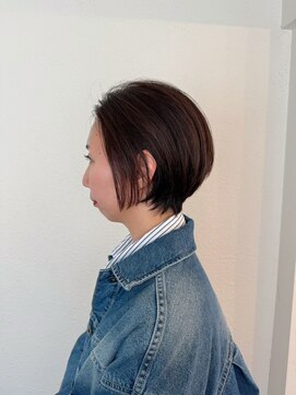 シンデン SINDEN 艶髪☆大人白髪活かしショート