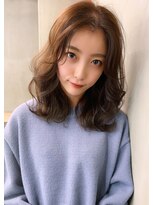 ロゼ 石橋(Rose)&nbsp;【ROSE】レイヤーカット_パーマ__レイヤーボブ＿センターパート