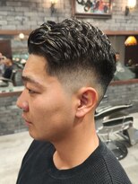 フォーコーナーズカットショップスリーセント 栄(FourCornersCutShop 3/cent)&nbsp;サイドパート/フェードカット/スキンフェード