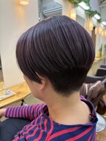 キャラシャローネ お台場(CharaChalone)&nbsp;ショートボブ／ヘアカラー／バイオレット／ブラウン