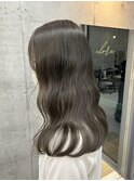 ブリーチなしでオリーブ!