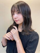 ノット(KNOTT)&nbsp;グレージュミディアムレイヤーくびれミディアムレイヤー