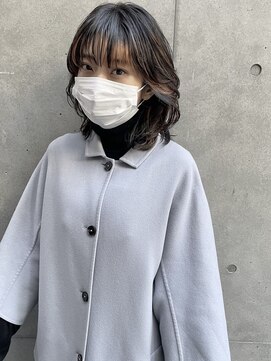 エッセンス(THE ESSENCE) retro 切りっぱなしボブエアリーロング美髪ピンクブラウン