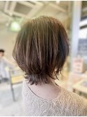 【40代・50代・60代】ラフ感がステキな外ハネヘア