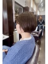 ラボア(La'BOA)&nbsp;フレンチbob×ラベンダーアッシュcolor