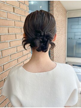 サロンドミルク 原宿(salon de MiLK) 結婚式ヘアセットカチモリ