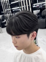 メンズヘアセンス 渋谷(MEN'S HAIR SENSE)&nbsp;ニュアンスパーマ/センターパート/メンズ/眉毛/フェザーパーマ