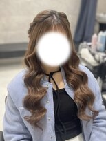 クラン 北新地店(Clan) ねじりハーフツイン/北新地ヘアセット