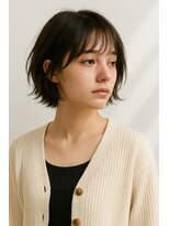 ズール 稲田堤店(ZU LU)&nbsp;シースルーバング×外ハネボブ