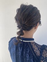 ムクヘア 御幸店(MUKU hair)&nbsp;お呼ばれヘア！ロブでもできちゃう編みおろしヘア！