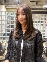 ノル 栄矢場町(nol)&nbsp;透明感たっぷりオリーブグレージュ×レイヤーカット