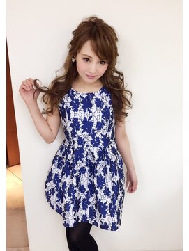 ヘアーセットサロン ピンキー(Hairset Salon Pinky) Pinky☆ふわふわエレガントハーフ