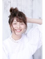サンリサ 北本店(sanRisa)&nbsp;ちょっぴり抜け感のあるお団子ヘア！