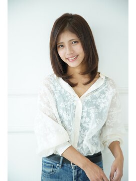 ナオシ 田原台店(nao c) 【nao*c四條畷】前髪伸ばしかけナチュラルベージュブラウン★