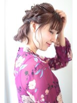 リンダバイネオリーブ 白楽店(Linda by neolive)&nbsp;ボブのハーフアップアレンジ　♪