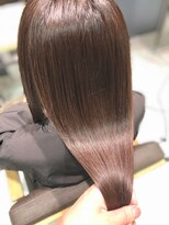 テラスヘア センダイ(TERRACE hair SENDAI) イノアカラー使用　艶髪ロング