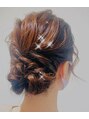 ギフト(GIFT)&nbsp;お好きな生花でヘアピース作ります！料金応相談。早朝アップok!