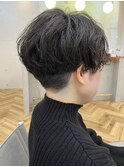 【ROMMY】ハンサムな刈り上げマッシュショート