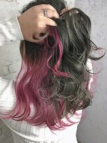 アジールヘア 赤羽駅南口店(agir hair)&nbsp;ラズベリーピンクインナー【赤羽】
