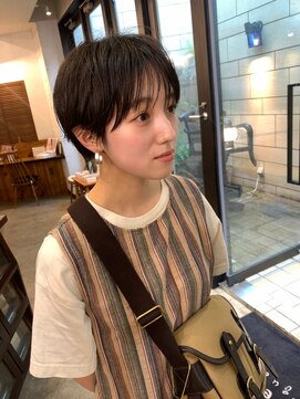 テテコケット(tete coquette) 『真通知弘』コンパクトに収まるシースルーバングショート