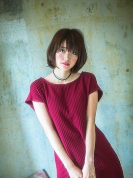 イコール バイ プロデュース 町田駅前店(equal by Produce) 大人かわいいひし形ボブ