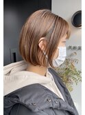 まとまるボブスタイル