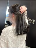 【MORGAN】こっそりハイトーン、オシャレインナーカラー