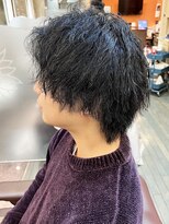 銀座マツナガ 浅草店&nbsp;ツイストスパイラルパーマ/アップバング/マッシュツーブロック