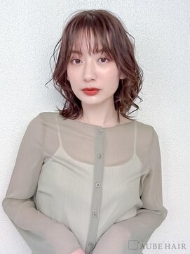 オーブ ヘアー アイランド 沖縄2号田原店(AUBE HAIR island) 20代・30代_垢ぬけミディアムパーマ