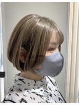 ヘアー ミッション 心斎橋店(hair Mission) モカグレージュショート