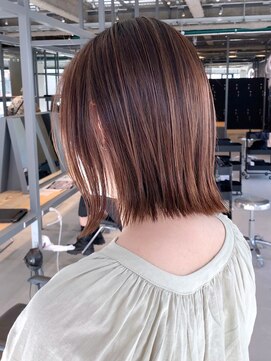 アイティーバイアルバム 八王子店(IT by ALBUM) グレージュ_ホワイトグレージュネビージュこなれミディ_ba396941