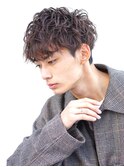 刈り上げグラデーションマッシュ×ツイストスパイラル