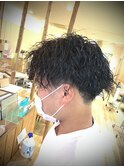 メンズツイストパーマ
