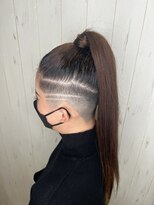 ヘアーアート パーリオ 本店(hair art PALIO) スキンフェード女子 スキンフェード フェード