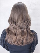 アルバム 渋谷パルコ(ALBUM) マロングレージュカールロング_グレージュカラーボブ_ba358001