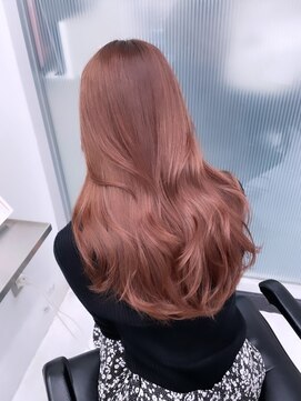 アディション 新宿(ADITION) 大人かわいいミルクティーカラーレイヤーカット[新宿]