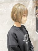 【HOSSY】ハイトーンボブ_ミニボブ☆ショートボブ