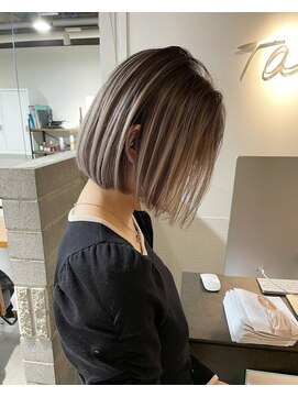 タオ 河原町(Tao) ボブとバレイヤージュ"