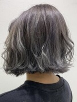 アース 川崎店(HAIR&MAKE EARTH) グレージュボブスタイル