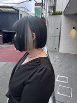 アソビ 表参道(ASOBI) 前髪/マチルダボブ/ピンクベージュ/インナーグレージュ/表参道